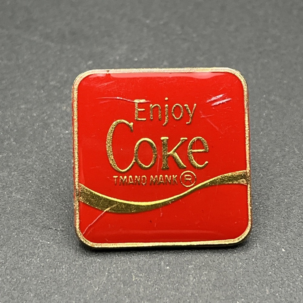 Enjoy Coca-Cola Coke Lapel Hat Pin